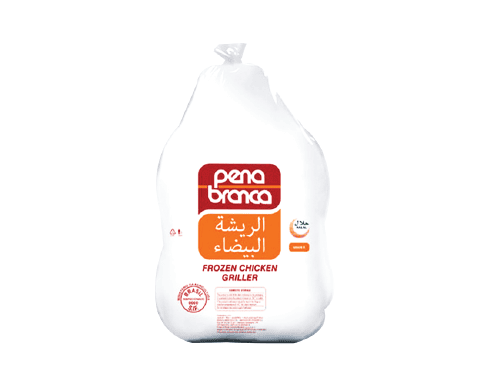 دجاج الريشة البيضاء مجمد 1100gm عدد1