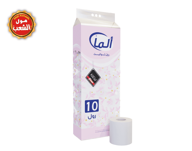 ألما رول تواليت 10 رول 