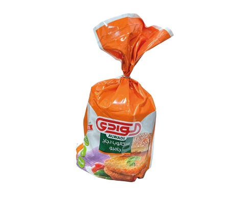 الوادي سكلوب دجاج جامبو 10 قطع 1000 غرام