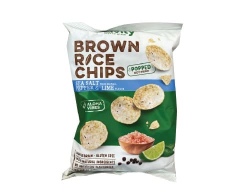 ليفتي براون رقائق الأرز نكهه الليمون والفلفل الأسود 60 غرام