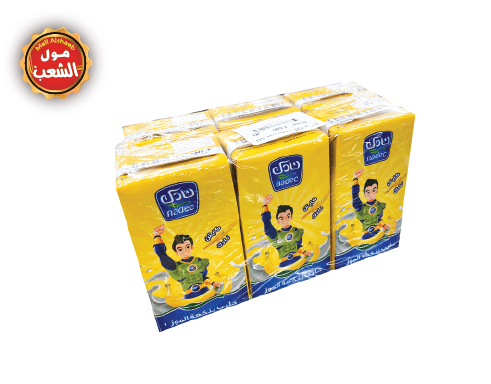 حليب نادك بالموز 125 مل * 6 حبات