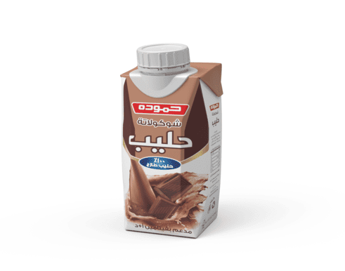 حليب بالشوكولاتة حموده 250 مل