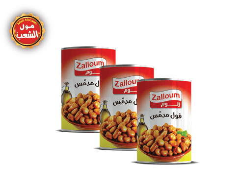 فول مدمس زلوم 380 غرام * 4