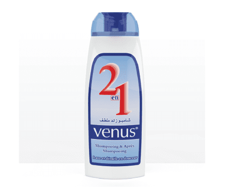 فينوس شامبو زائد ملطف 2*1 