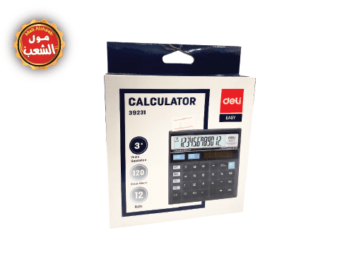 آلة حاسبة deli 39231