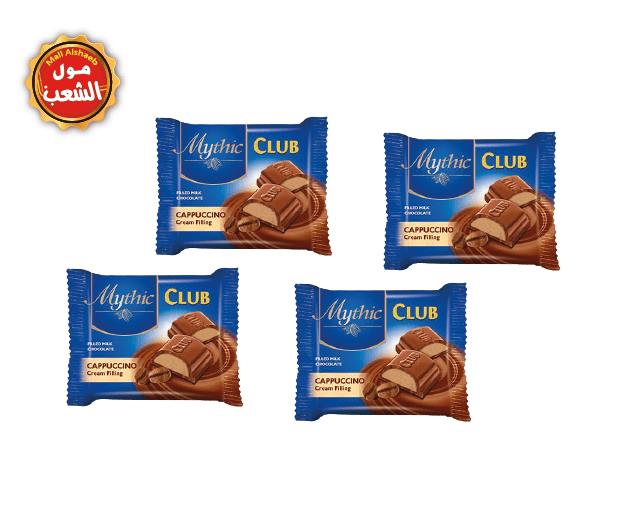 شوكولاتة ميتك كلوب محشية قهوة  3 حبات 